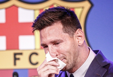 Lời chia tay đầy cay đắng của Lionel Messi