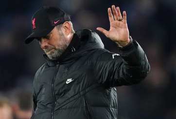 Liverpool nhận “mưa chỉ trích” sau thất bại trước Crystal Palace