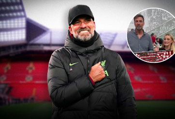 HLV Jurgen Klopp rơi nước mắt khi nhận được món quà đặc biệt từ NHM Liverpool