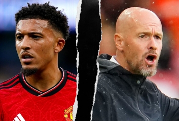 Jadon Sancho sắp hội ngộ HLV Ten Hag