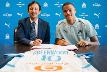 Những chia sẻ đầu tiên của Mason Greenwood tại đội bóng mới