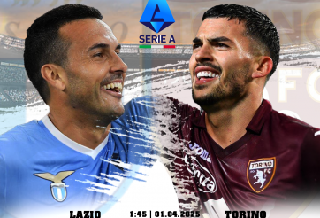 Nhận định Lazio vs Torino: Tỉ lệ thắng gấp 5 lần