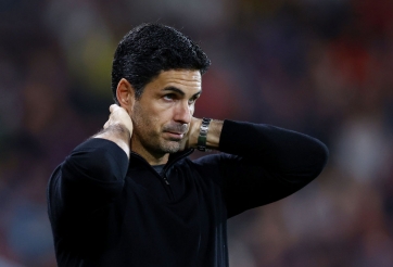 Arteta báo 1 tin vui và 2 tin xấu trước trận gặp Bournemouth và PSG