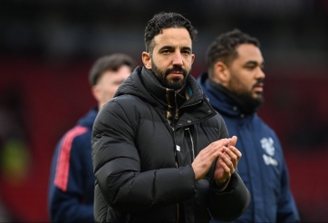 HLV Amorim phát biểu cứng trước thềm Derby Manchester