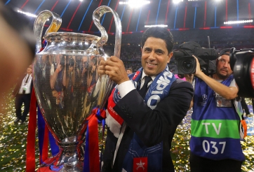 Chủ tịch Al-Khelaifi tự hào khi PSG vô địch Champions League