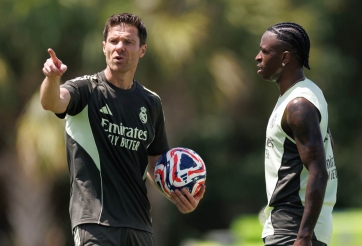 Vinicius bất mãn với tân HLV Xabi Alonso