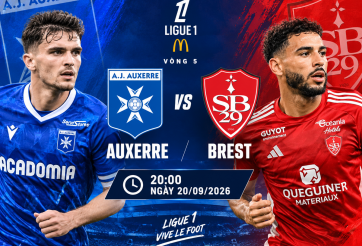 Nhận định Auxerre vs Brest: Đại chiến cân não