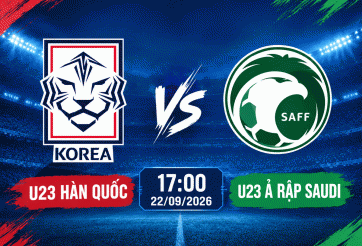 Nhận định U23 Hàn Quốc vs U23 Ả Rập Saudi: Đồng cân đồng lạng