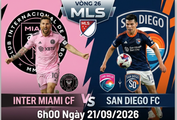 Nhận định Inter Miami vs San Diego: Messi tiếp tục tỏa sáng