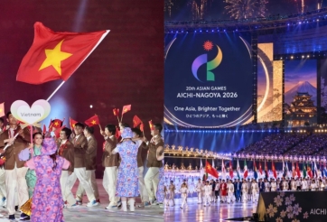 Bảng tổng sắp huy chương ASIAD 2026 hôm nay 24/9