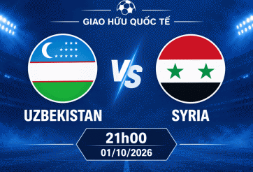 Nhận định Uzbekistan vs Syria: Cannavaro tiếp tục thử nghiệm