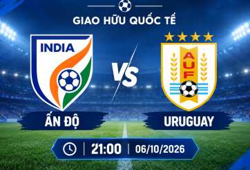 Nhận định Ấn Độ vs Uruguay: Khách thắng thuyết phục