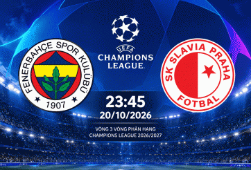 Nhận định Fenerbahce vs Slavia Prague: Quyết chiến vì 3 điểm