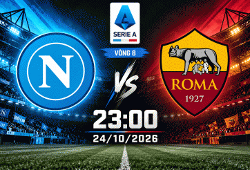 Nhận định Napoli vs AS Roma: Đại chiến rực lửa