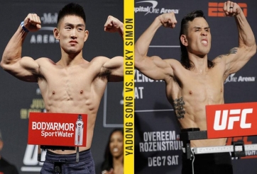 UFC Fight Night 223 diễn ra khi nào, đại chiến Song Yadong - Ricky Simon sức hút ra sao?