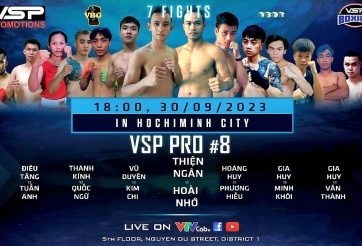 VSP Pro 8: Màn ra mắt của các tay đấm 'siêu sao tương lai'