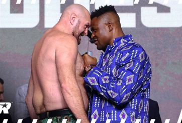 Tyson Fury và Francis Ngannou đấu body trước đại chiến