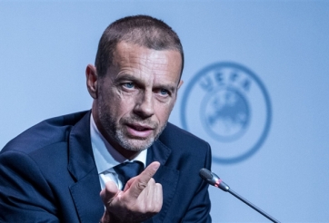 Chủ tịch UEFA tuyên bố lạnh lùng về việc Real, Barca rời Cúp C1