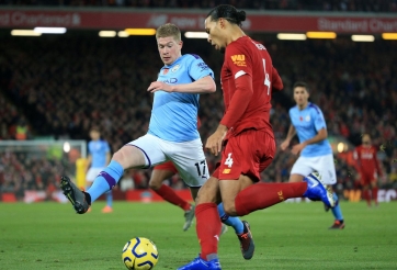 Nhận định Liverpool vs Man City: Định đoạt ngôi đầu