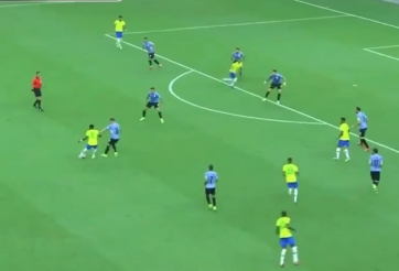 Sao MU kiến tạo khó tin cho Neymar trong trận Uruguay