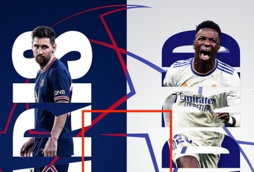 Messi gặp lại Real Madrid ở vòng 1/8 Cúp C1