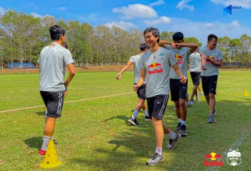 Tuấn Anh trở lại HAGL tập luyện