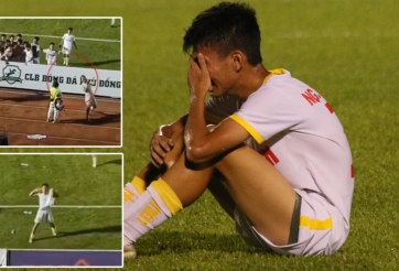 VIDEO: Đội của thầy Giôm bị ném vật thể lạ vì ăn mừng khiêu khích