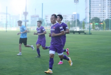 Văn Hậu, Trọng Hoàng bất ngờ tập riêng