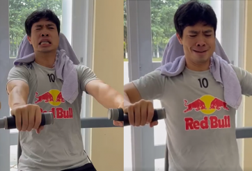 HLV Kiatisak lắc đầu 'ngao ngán' Công Phượng