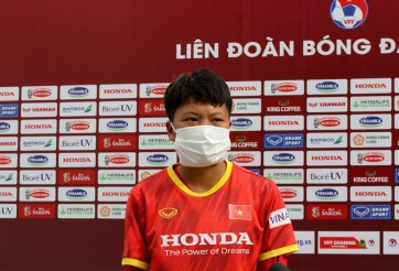 Tuyển thủ nữ Việt Nam hạnh phúc khi lần đầu được triệu tập