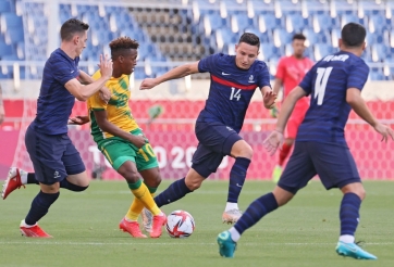 Pháp 'hạ đẹp' Nam Phi trong trận cầu có 7 bàn thắng