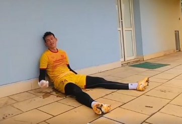 Tấn Trường không nhấc nổi chân sau buổi tập 'dài nhất trong lịch sử'