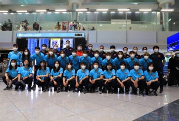 ĐT Việt Nam đã có mặt tại Trung Á