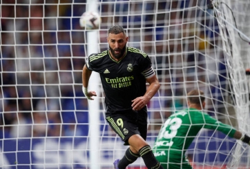 Benzema bùng nổ, Real giành chiến thắng đầy cảm xúc