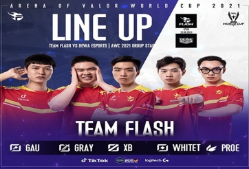 AWC 2021: Team Flash bất ngờ để thua đội tuyển yếu nhất bảng và nhận về cơn mưa chỉ trích