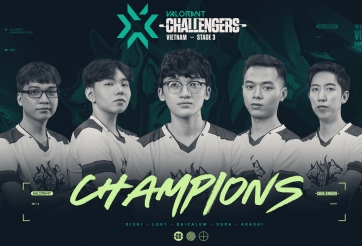 Cerberus Esports vô địch giải đấu Valorant Challengers Vietnam Stage 2 - Challengers 2