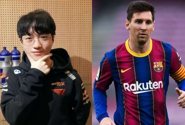 LMHT: Keria hóa ra là fan cuồng của Messi, mặc cả áo đấu của PSG lên livestream