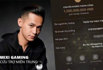 Độ Mixi bị CDM yêu cầu sao kê số tiền từ thiện 1,2 tỷ đồng cứu trợ miền Trung