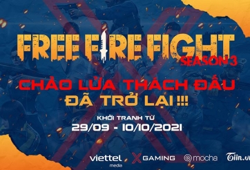 Giải đấu cộng đồng Free Fire Fight mùa 3 chính thức mở đăng ký