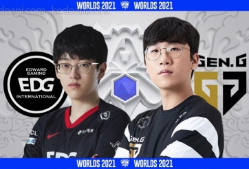 Kết quả CKTG 2021 ngày 31/10: EDG thắng chật vật GEN