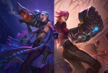 Tỷ lệ chọn Jinx và Vi trong LMHT tăng vọt nhờ 'hiệu ứng Arcane'