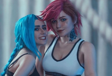 Ngắm màn cosplay Jinx và Vi từ những nữ coser người Nga xinh đẹp