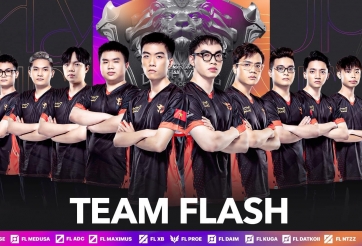 Liên Quân Mobile: Team Flash công bố đội hình 'đông như quân Nguyên'
