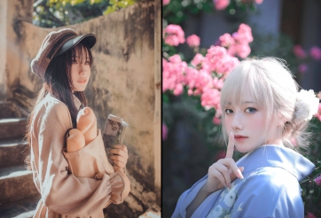 Coser Hà Vi mê hoặc người xem với nhan sắc dịu dàng trong sáng