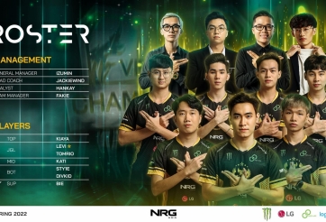 GAM Esports công bố đội hình tham dự VCS Mùa Xuân 2022