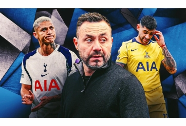 Cứu Tottenham khỏi xuống hạng, De Zerbi tuyên bố gây sốc