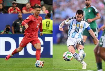 Một bàn thắng, hai số phận trái ngược của Messi và Ronaldo