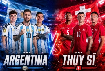 SỐC: Thụy Sĩ tập đá thiếu người, tập bắt penalty vì gặp phải Argentina