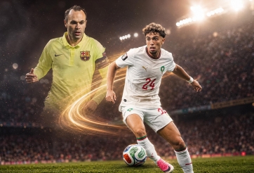 Ma Rốc dùng 'Iniesta người Pháp' đối đầu Les Bleus