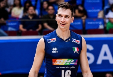 Danh sách ĐT bóng chuyền Ý dự VNL nam 2026: Vắng mặt ngôi sao số 1